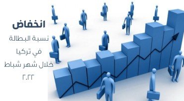 انخفاض نسبة البطالة في تركيا خلال شهر شباط 2022