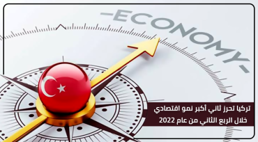 تركيا تحرز ثاني أكبر نمو اقتصادي خلال الربع الثاني من عام 2022